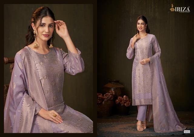Ibiza samia-5 silk wholesale dress material